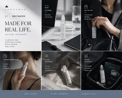 Meltwater everyday fresh fragrance oil lifestyle product shot
