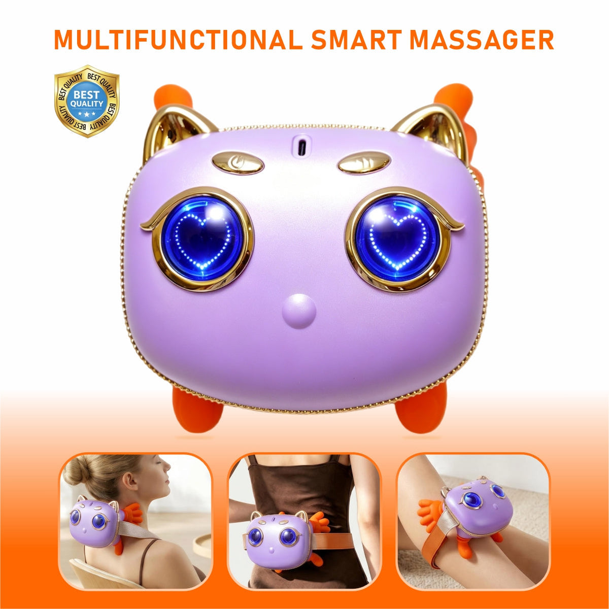 LUMA neck massager shown in an alternate color option